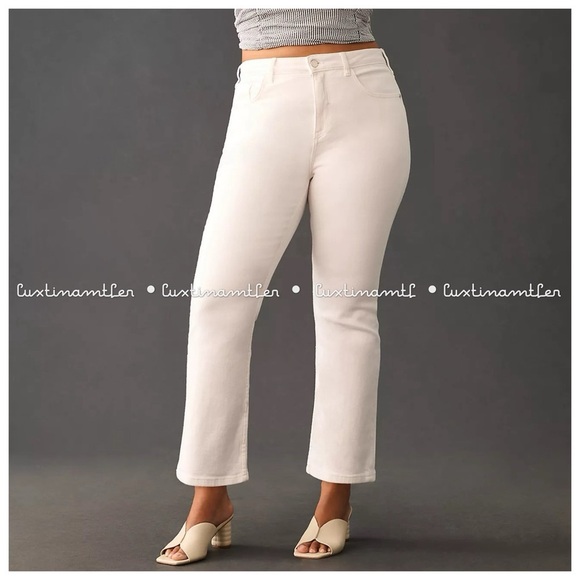 Anthropologie Denim - Anthropologie Yaya Mid-Rise Crop Flare Jeans by Pilcro